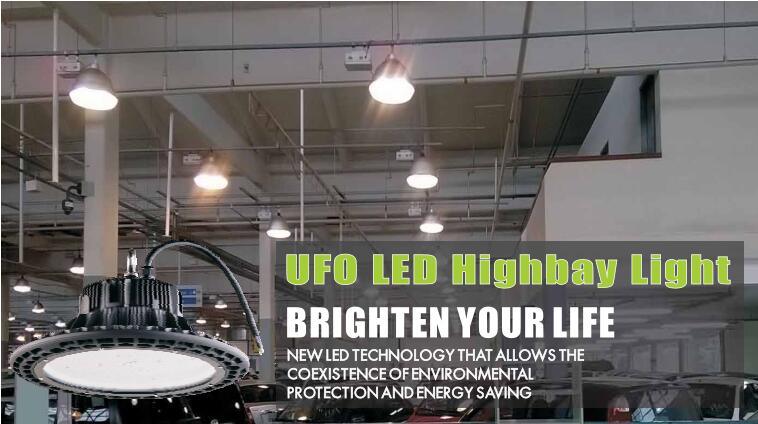 80 Watt UFO LEDs Bright High Bay Lamp Warehouse Shop Light