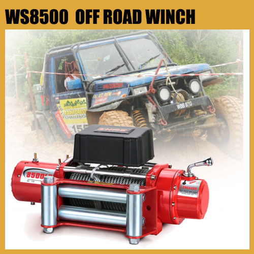 8500lbs off Road Winch with Stability Soleniod