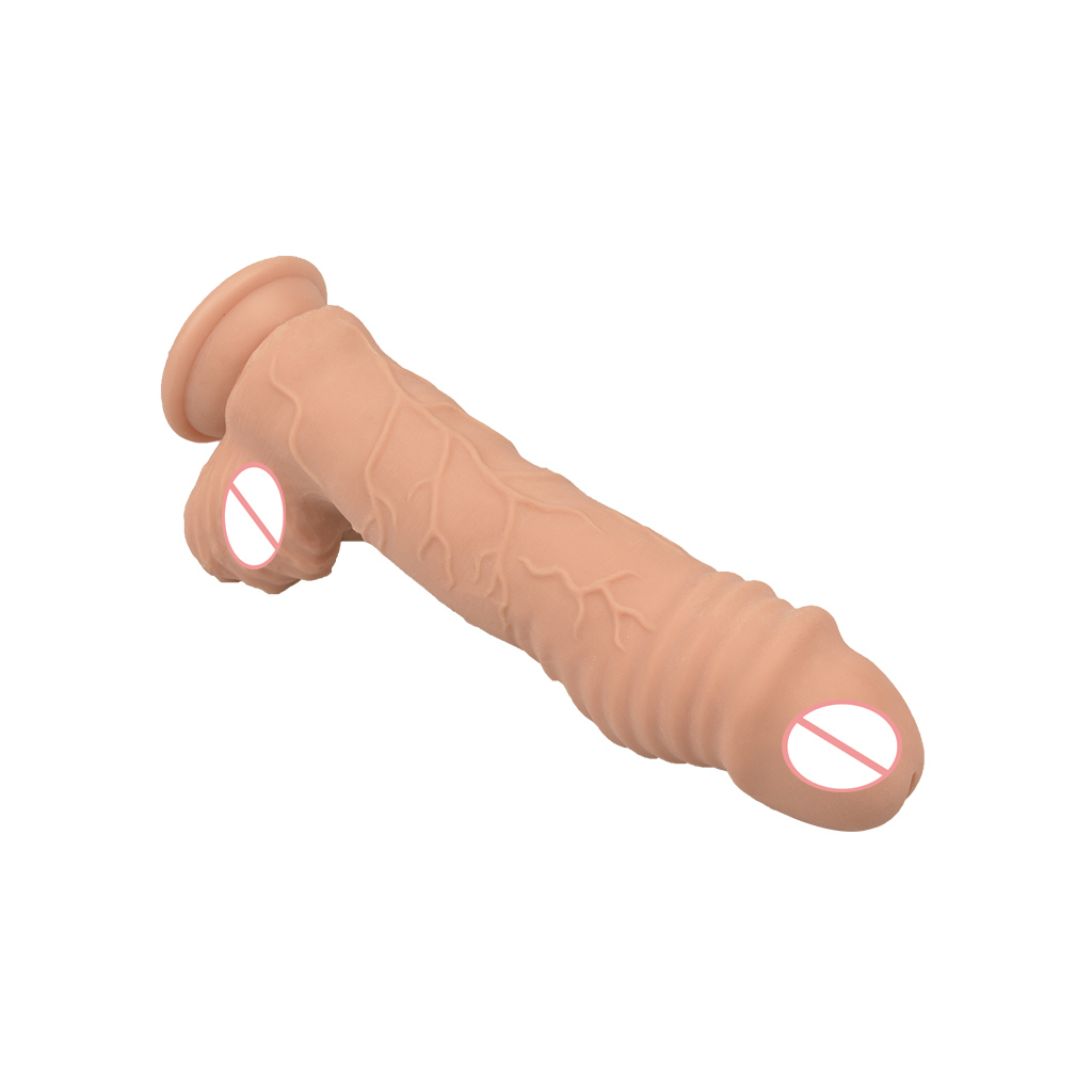 OEM/ODM Medical Silicone TPE Artificial Penis Huge Realistic Dildo Tdk-63001A