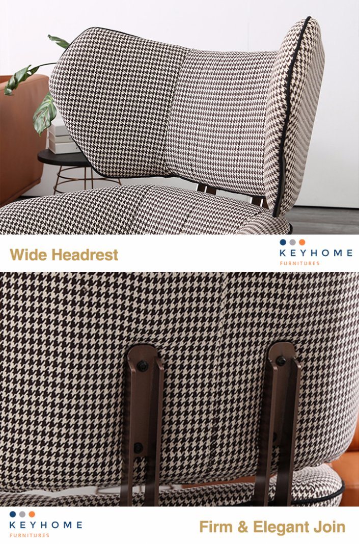 Factory Price Fabric and PU Leather Leisure Chair for Office