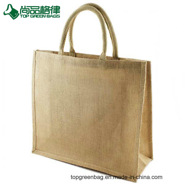 Hotsale Grocery Shopping Tote Jute Bags for Promotional