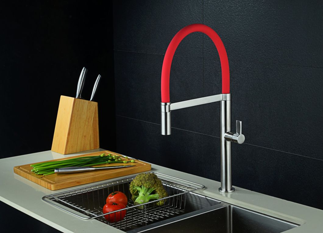 Europe Design Stainless Steel Lead Free Kitchen Faucet