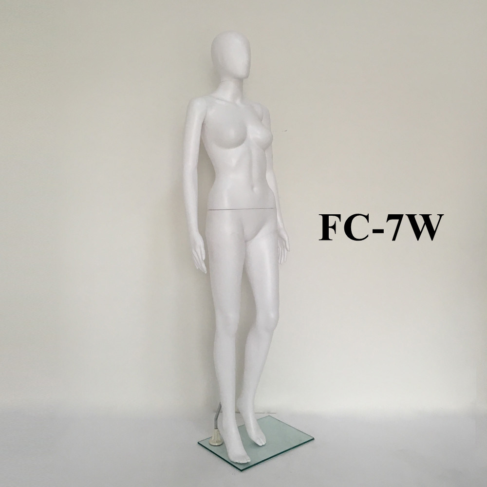 White No Face Abstract PP Female Women Mannequin Model