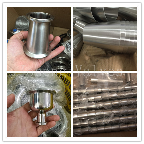 SMS Food Processing Stainless Steel Welded Reducer Pipe Fittings