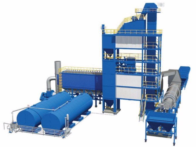 Supply Hot Mix Asphalt Batching Plant and Related Equipments