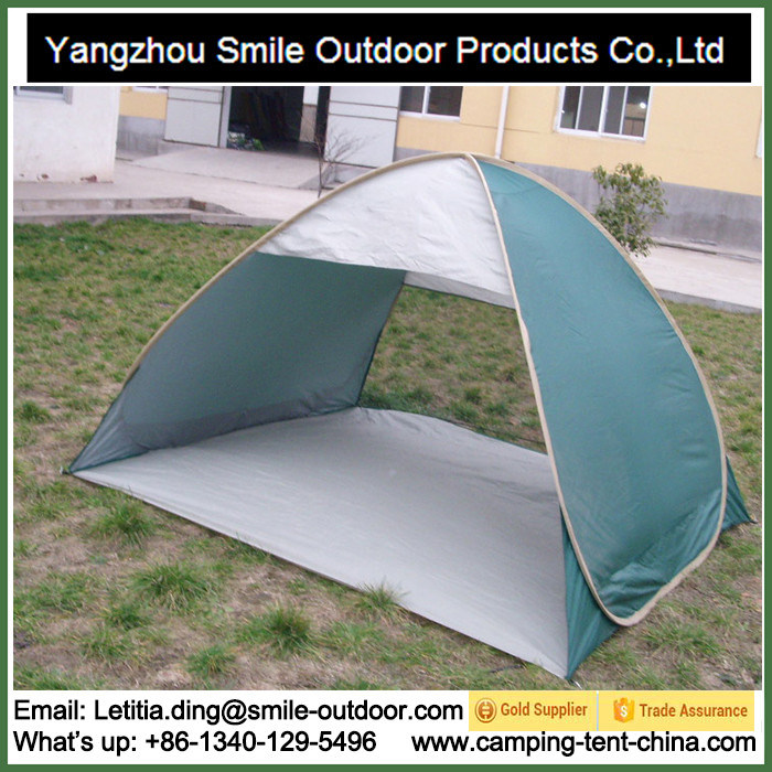 China Manufacturer Luxury Sunshade Self Folding Beach Tent