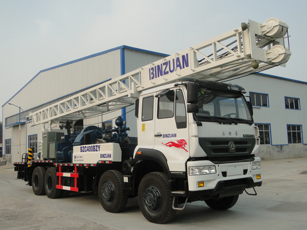 400m Truck Mounted Portable Water Well Drilling Rig