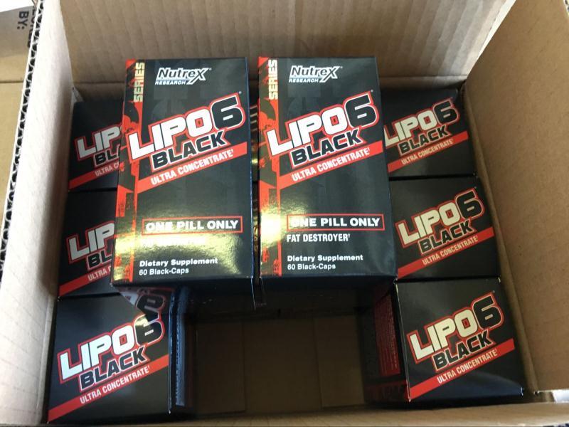 Nutrex Lipo 6 Black Pioneer Fat Burner Slimming Capsule