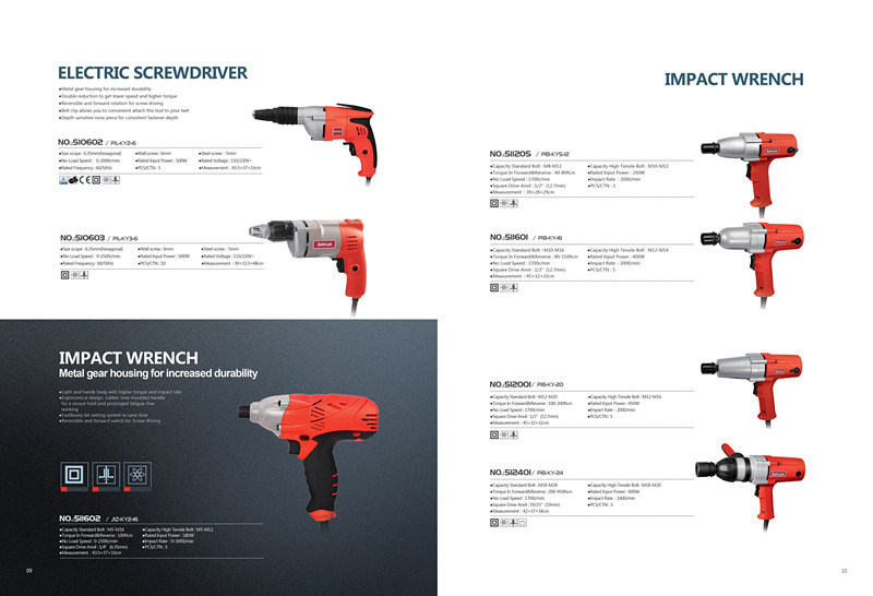 Pneumatic Power Tools Electric Screwdriver with Ce