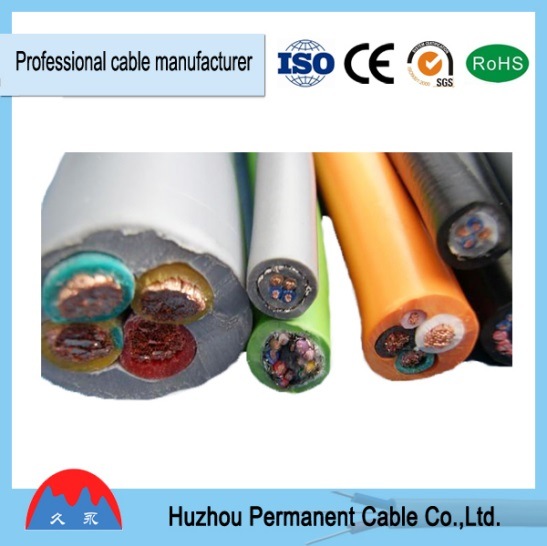 Round Cable PVC Outer Sheath Electric Cable Copper Wire Rvv