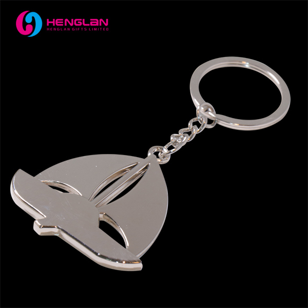 Silver Plated Metal Alloy Keyring 3D Car Gear Tap Position Keychain for Auto Lovers' Gift (HL-KC104)