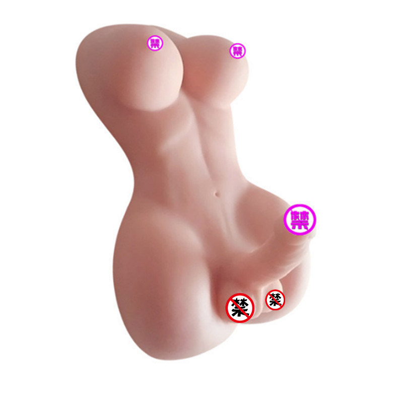 European Sex Toys 3D Big Cock Man Ladyboy Hermaphrodie Full Silicone Doll with Penis