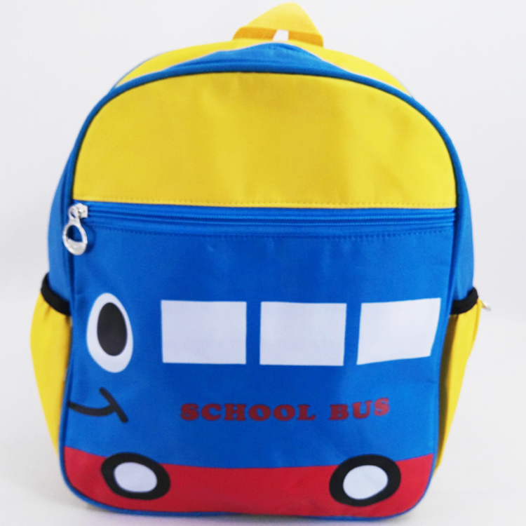 Custom Bus Logo Style School Bag for School Students
