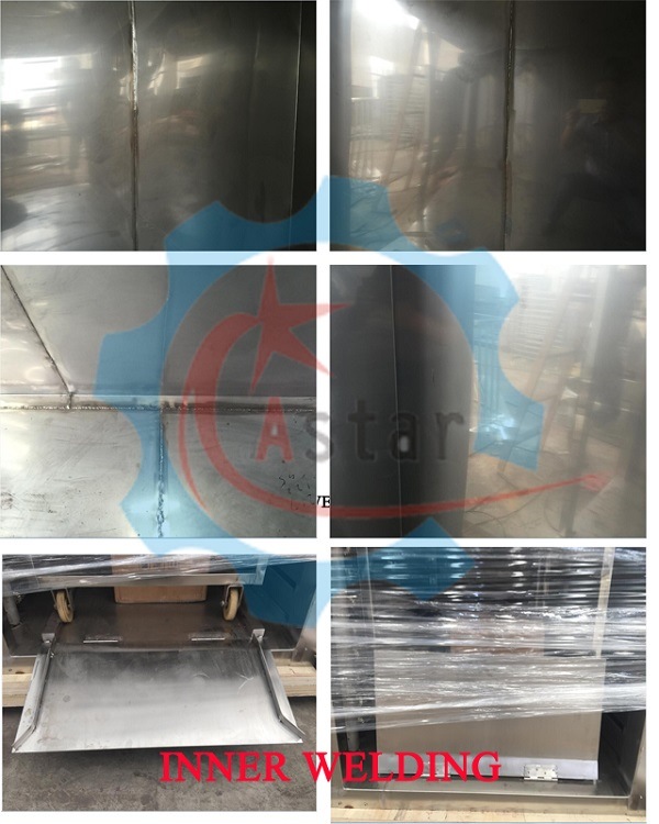 Factory Making Vegetable Washer and Dryer with Steam Heating