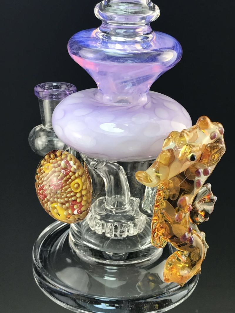 Newest Colorful Crafts Glass Smoking Water Pipe with Bowl