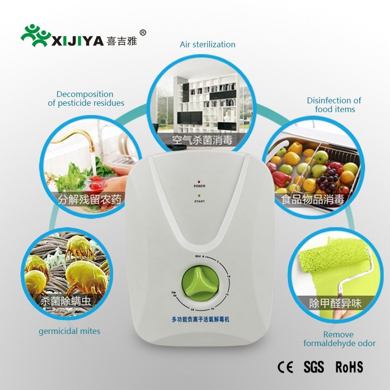 Multifunction Ozone Generator Anion Air Purifier for Home and Water Treatment