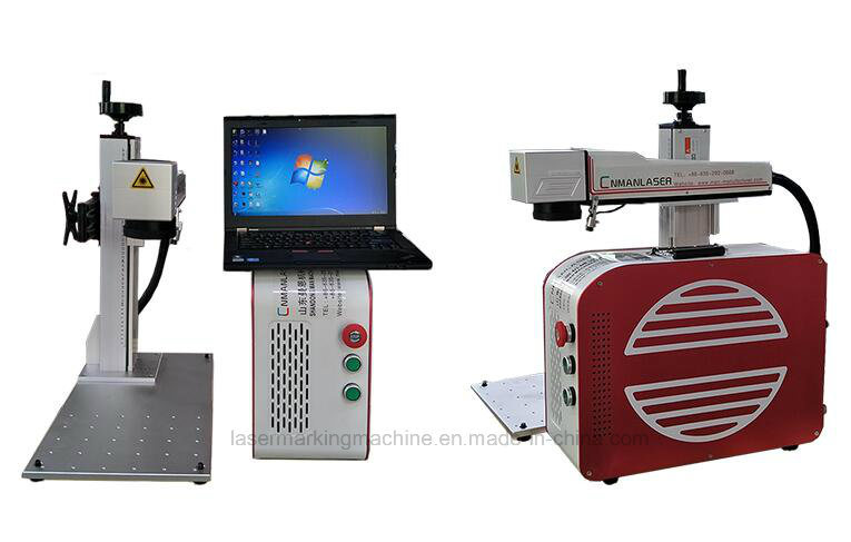 Max 20W Glasses Frame 1064nm Small Fiber Laser Marking Machine