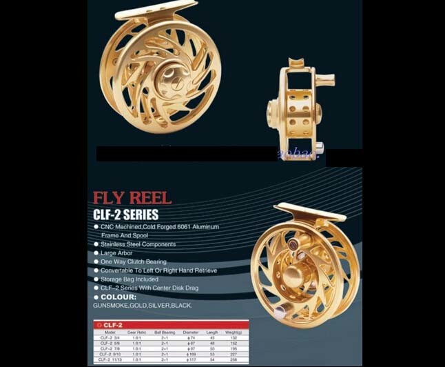 CNC Aluminium Fly Reel