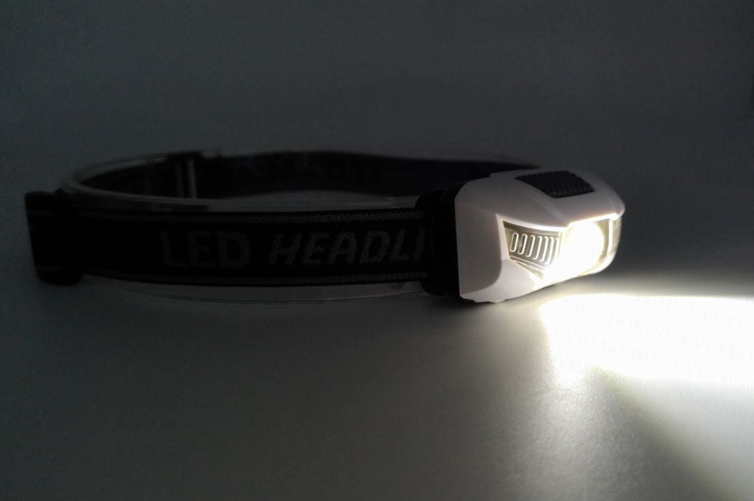 Ultra Bright Hunting LED Headlamp with White and Red LED