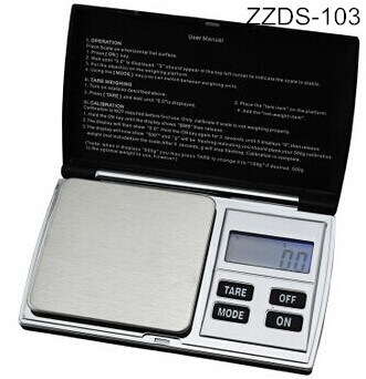 Touch Screen LED Display Digital Pocket Scale