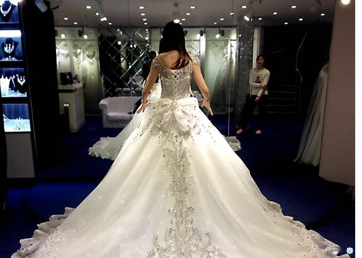 2017 Lace A-Line Bridal Wedding Dresses Z003