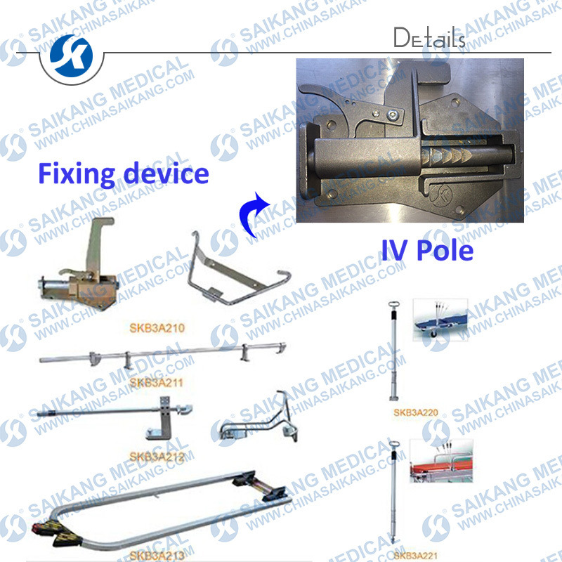 Skb039 (C) Hospital Stretcher Trolley for Ambulance