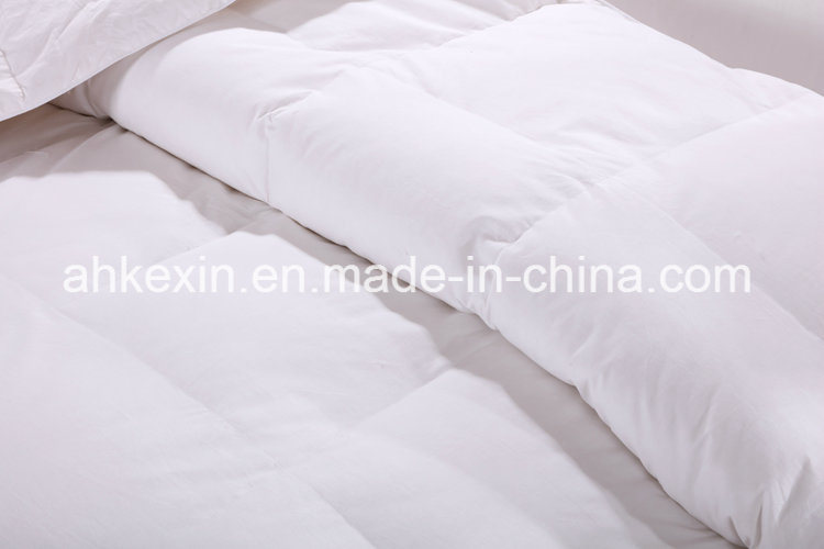 Luxury 90% White Duck Down Comforter Set