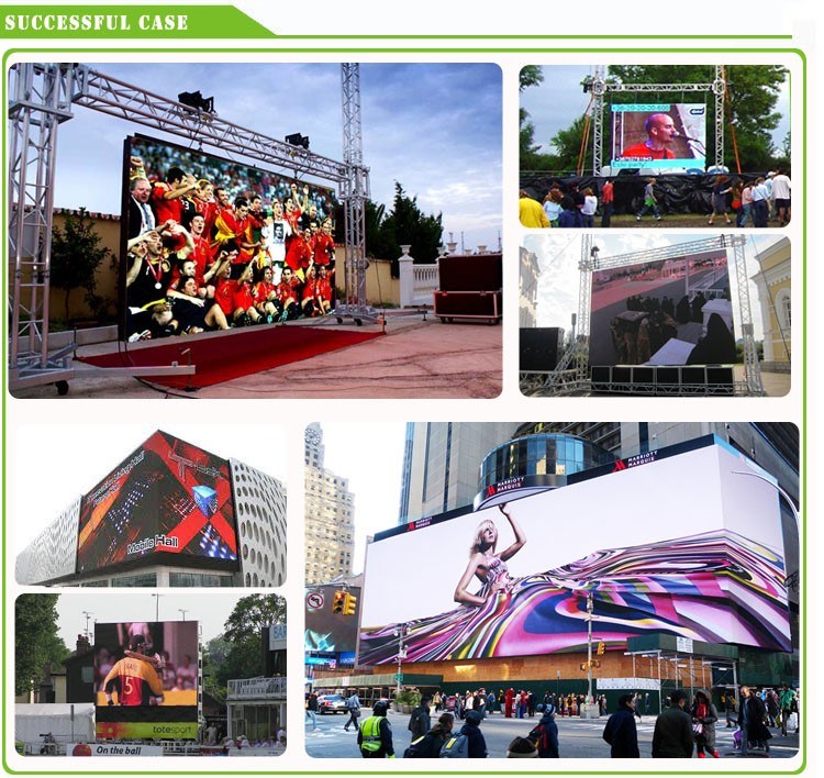 7500CD High Brightness Outdoor Full Color P5 P6 P8 P10 LED Display Panel/Display Board