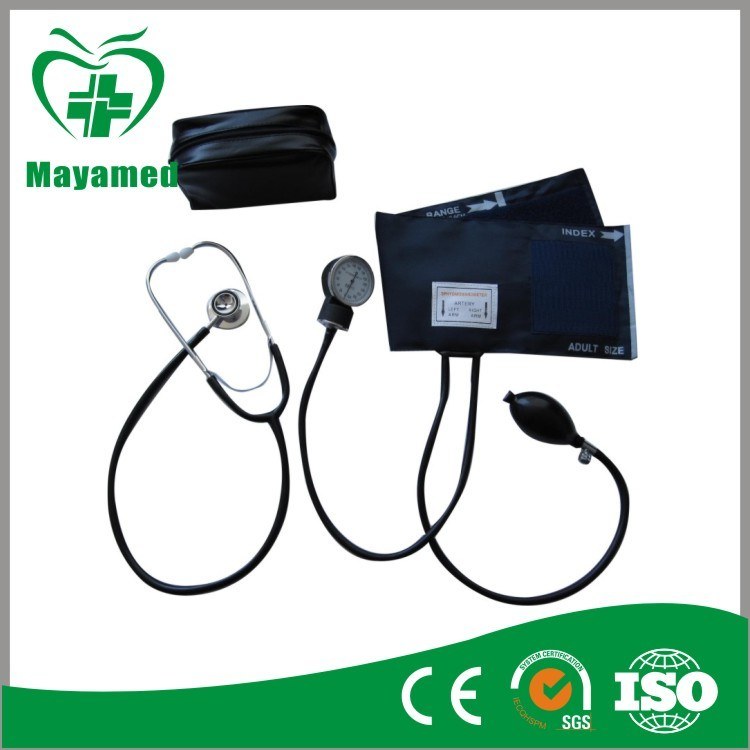 My-G019 Aneroid Sphygmomanometer with Dual Head Stethoscope