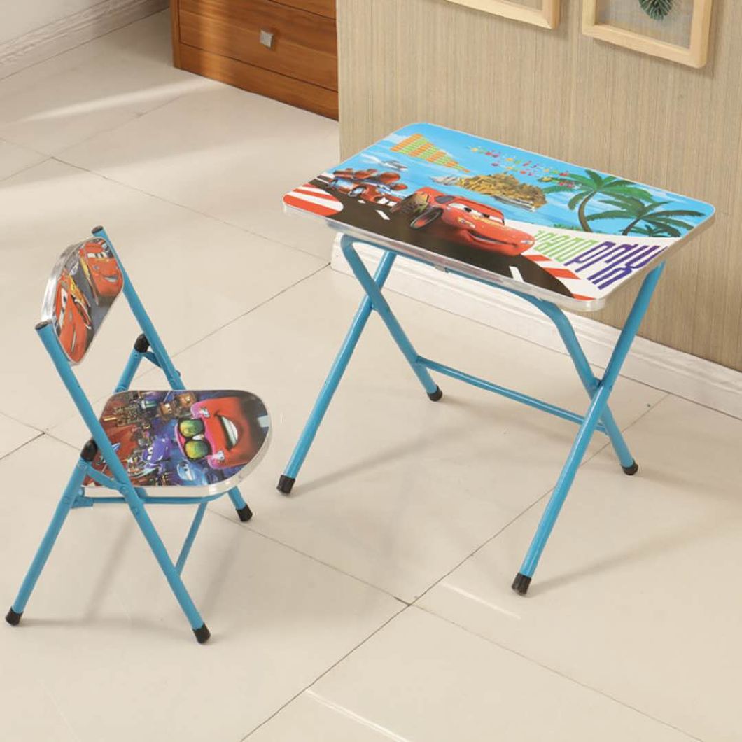 Cheap Kids Chair and Table Foldable Children Furniture for Study