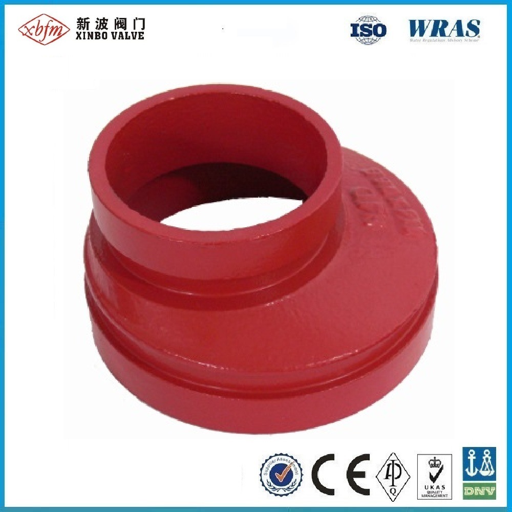 Grooved Eccentric Reducer Grooved Pipe Fitting