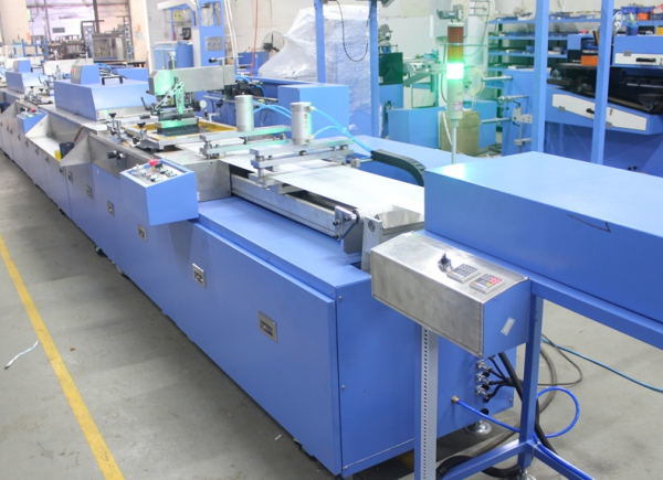 4colors Ribbon-Label Automatic Screen Printing Machine with Best Price