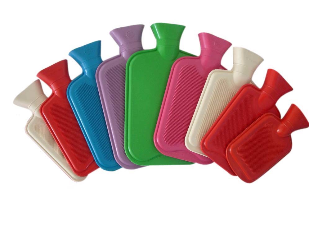 2000ml BS Standard Hot Water Bottles, Rubber Hot Water Bags