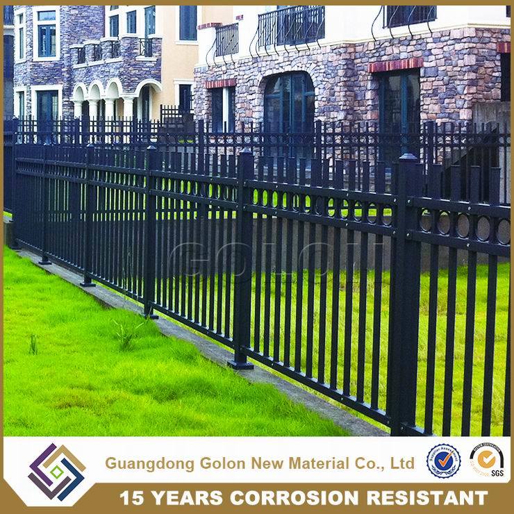 Iron or Aluminum Garden Fence with Any Color