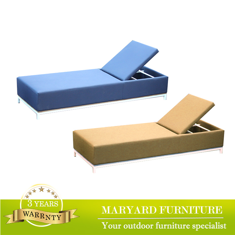 High Quality Modern Outdoor Fabric Chaise Lounges