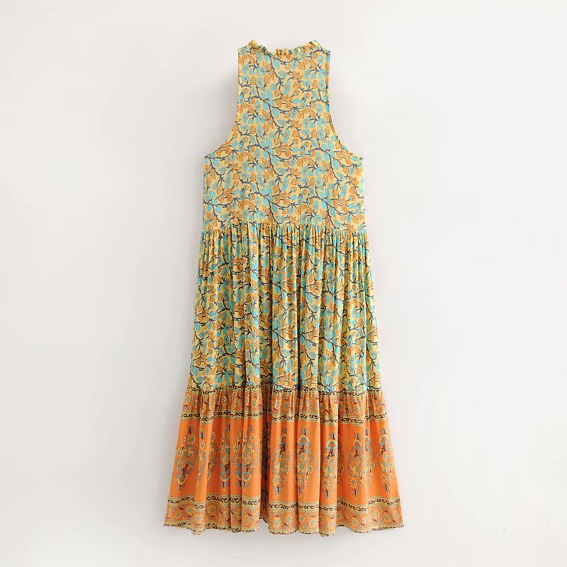 Lässiges langes Kleid für Frauen Casual Long Style Dress For Women