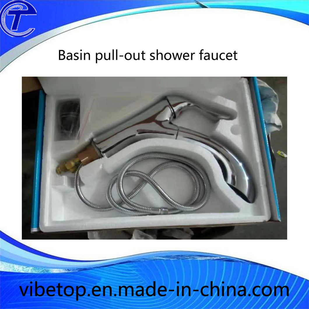 Factory Price Sale High-End Brass Sink Double Head Faucet
