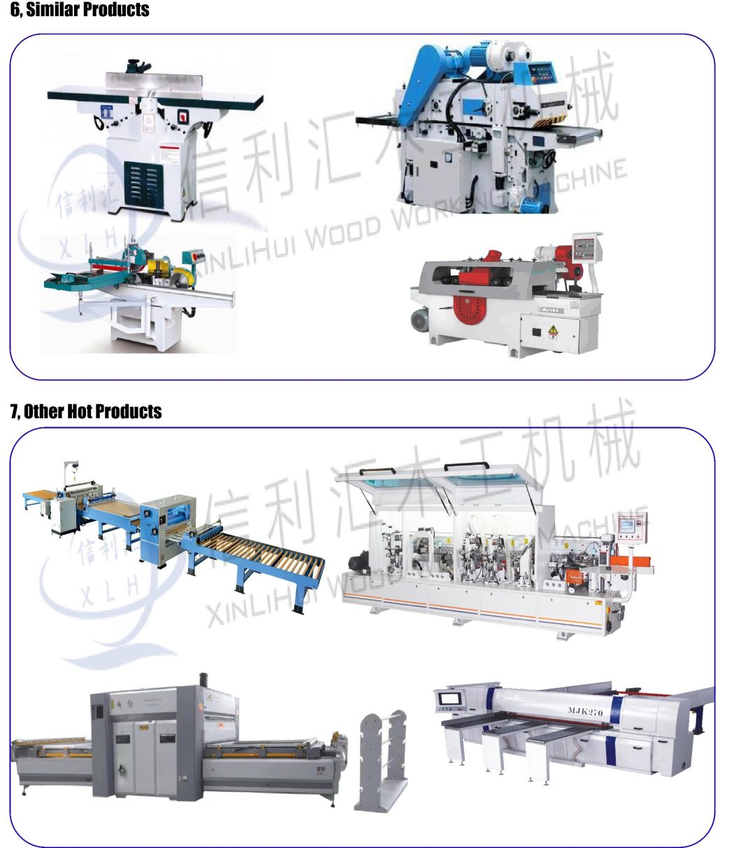 Double Side Industrial Wood Thickness Planer for Woodworking/ Wood Double Surface Planer Thicknesser/Double Side Thickness Planer