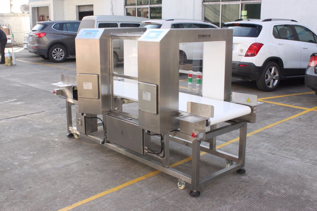 High Sensitivity Double Tunnel Metal Detector Machine