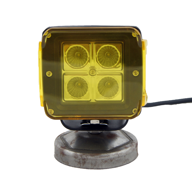 Square Car LED Work Light 12W LED Work Driving Light