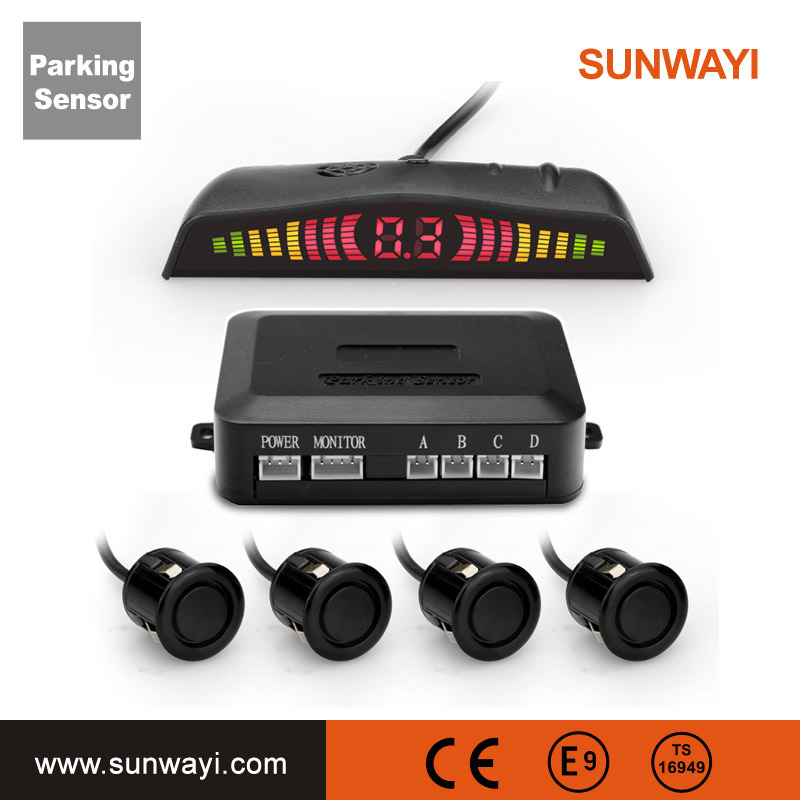 2018 Newest Economic Parking Sensor with Four High Sensitivity Ultrasonic Sensor for Car System