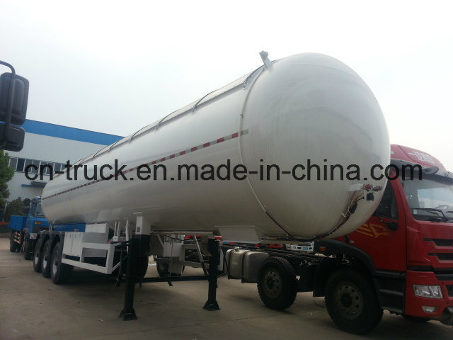 China New Brand Tri-Axles 58500liters 24500kg LPG Tank Semitrailer