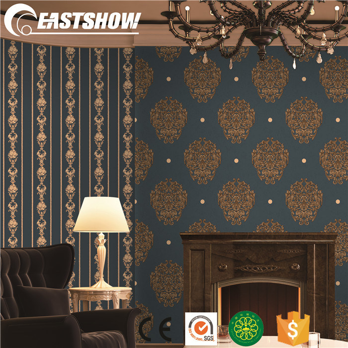 1.06m Wide Width Heavy Embossed Wall Paper (SO106703)