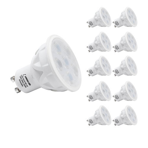 Lohas GU10 LED Dimmable Light Bulbs (50W Halogen Bulb Equivalent) 6W LED Spot Light for Home Decoration
