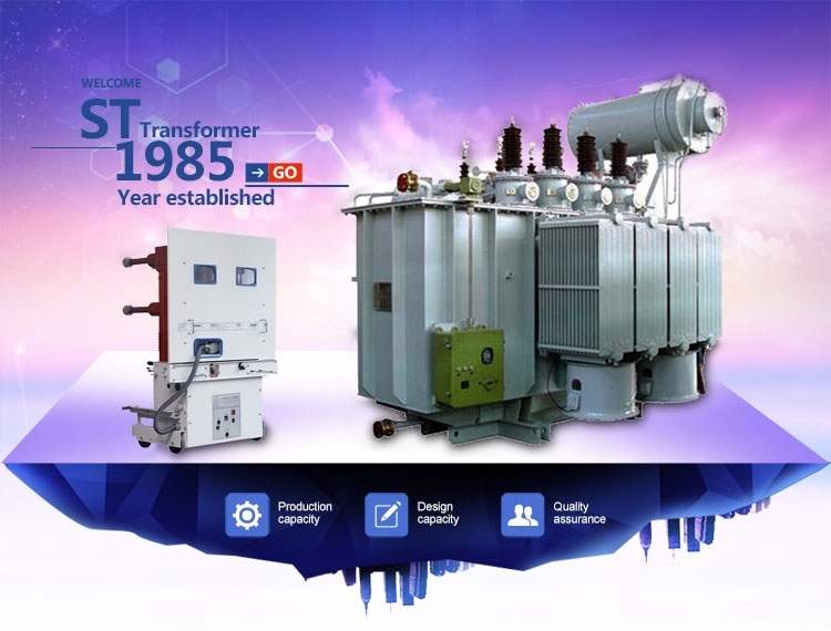 3 Phase 33kv High Voltage Oil-Immersed Type Power Distribution Transformer