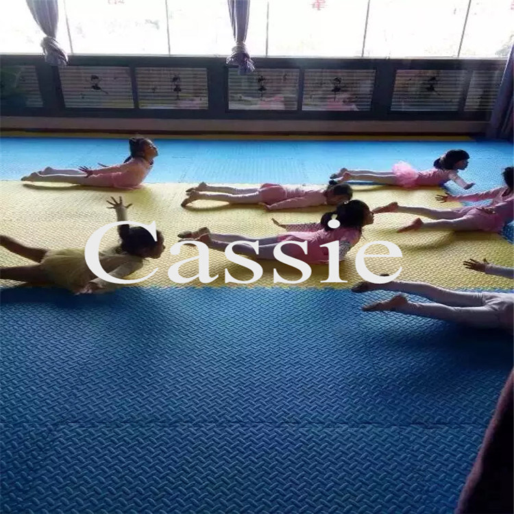 Indoor Dance Room EVA Anti Slip Children Rubber Flooring (600*600mm)