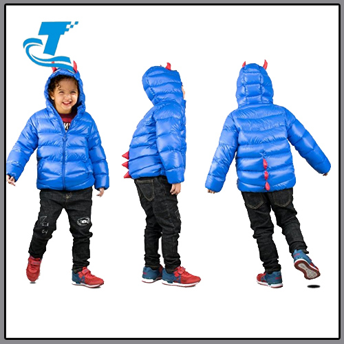 Boys Fairy Feather Light Puffer Down Jacket