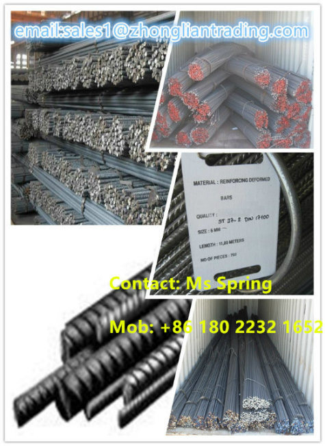 High Quality Deformed Steel Bar and Reinforcing Steel Bars for Constructions