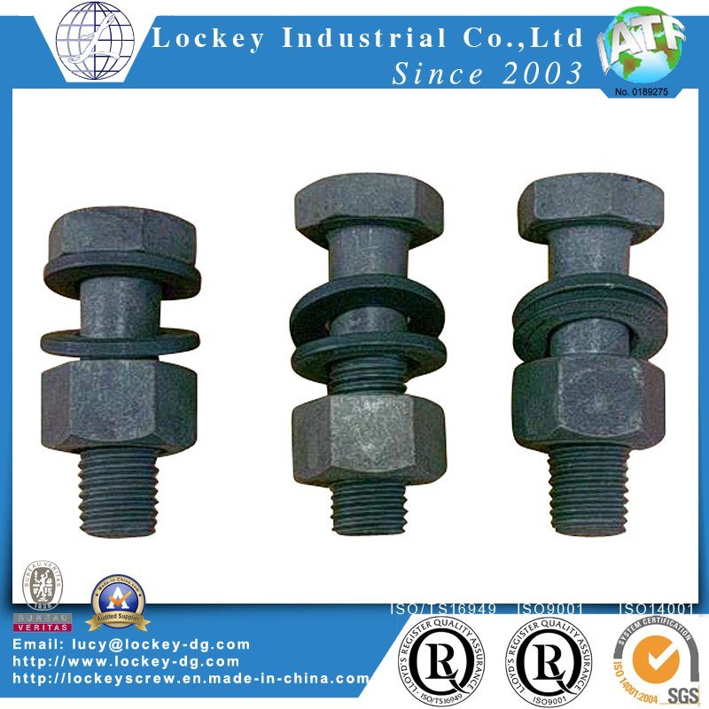 ASTM A325 Structural Bolt, Steel, Heat Treated