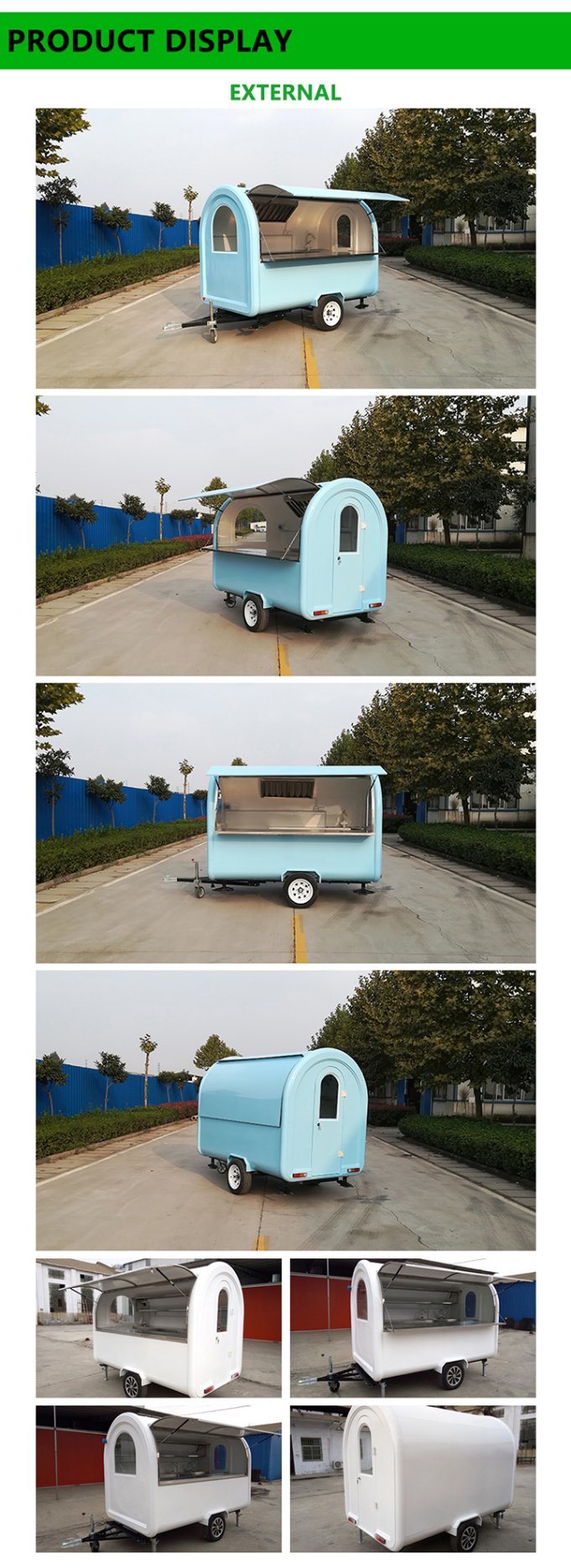 Customized Coffee Van for Sale in China